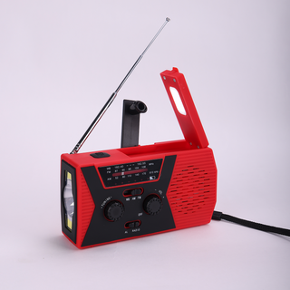 Portable 2000mAh Solar Crank AM/FM NOAA Weather Radio with Flashlight Reading Lamp & SOS Alarm 2000mAh Power Bank Category Radio