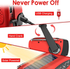 Emergency Solar Dynamo Flashlight Radio with AM/FM/NOAA weather band 2000mah power bank